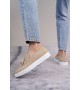SLW153 Bloom Bağcıksız Püsküllü Süet Erkek Günlük Spor Klasik Ayakkabı SBT - Krem