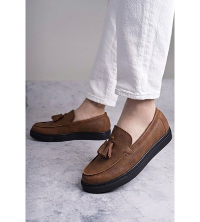 SLW153 Bloom Bağcıksız Püsküllü Cilt Erkek Günlük Spor Klasik Ayakkabı CST - Taba SLW153 Bloom Bağcıksız Püsküllü Cilt Erkek Günlük Spor Klasik Ayakkabı CST - Taba